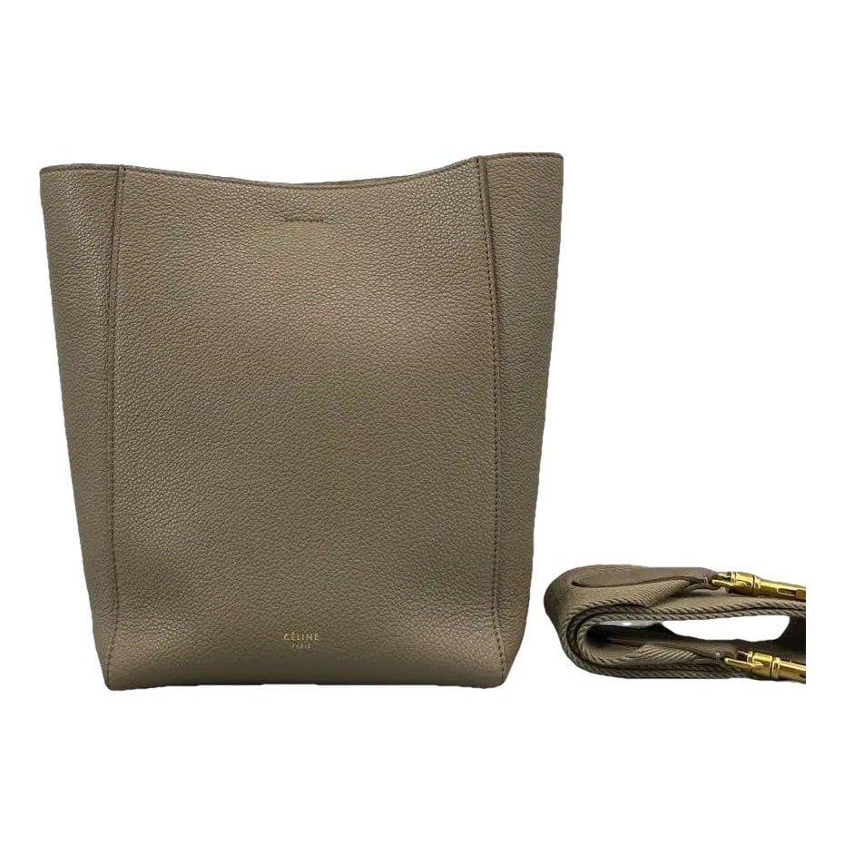 Seau Sangle leather tote