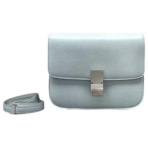 Classic leather crossbody bag