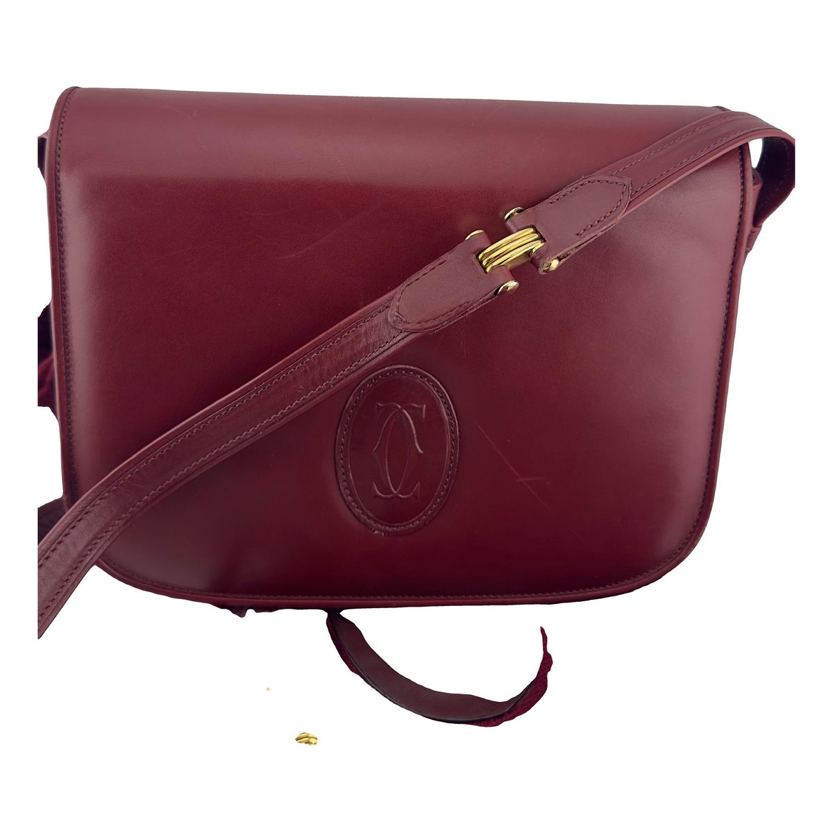 Guirlande leather handbag