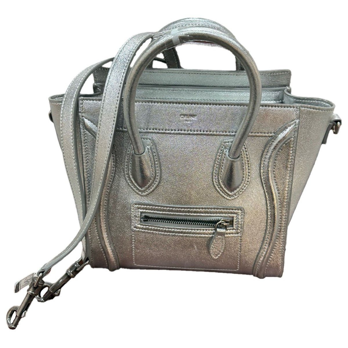 Nano Luggage leather handbag