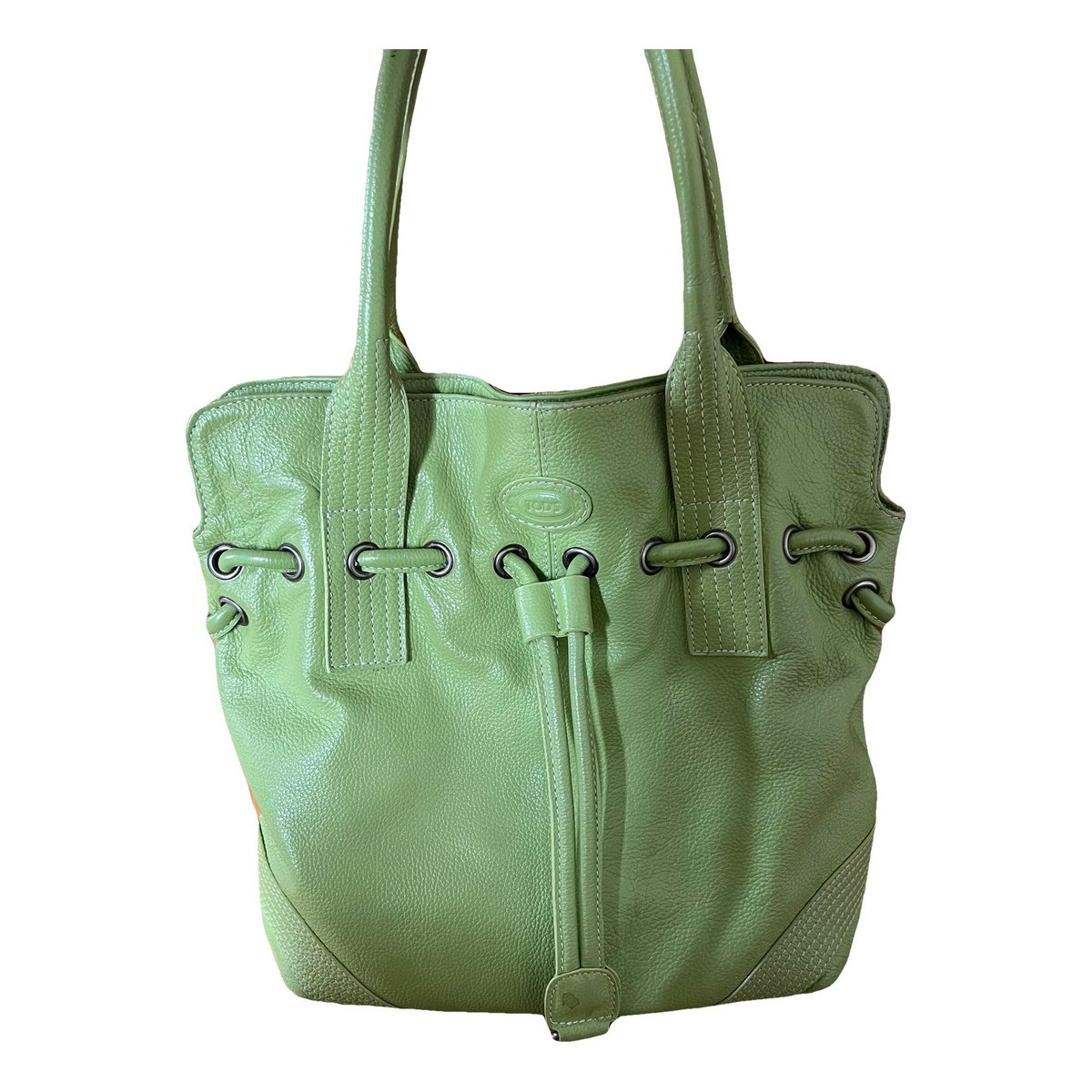 Leather handbag