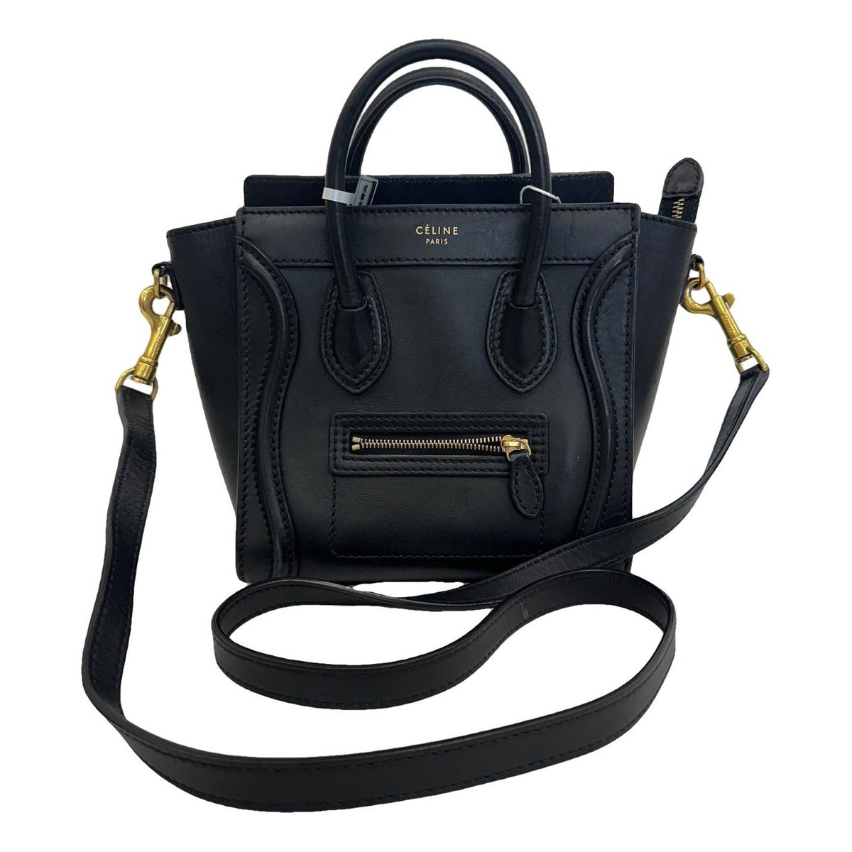 Nano Luggage leather handbag