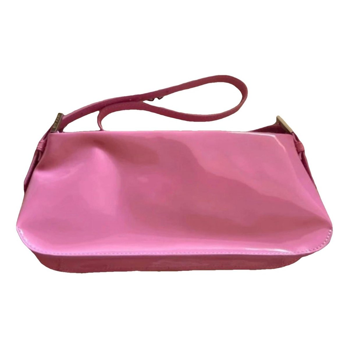 Patent leather handbag