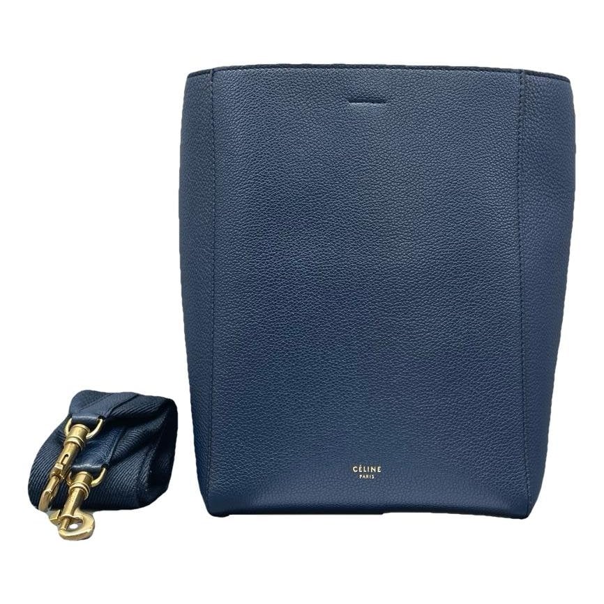Seau Sangle leather handbag