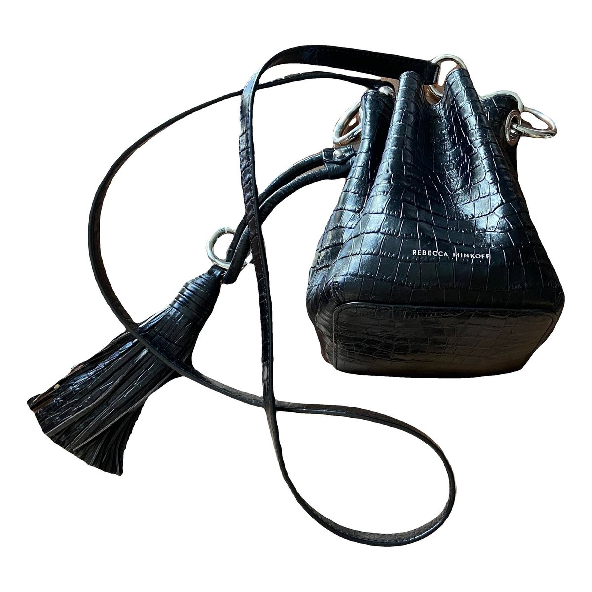 Leather crossbody bag