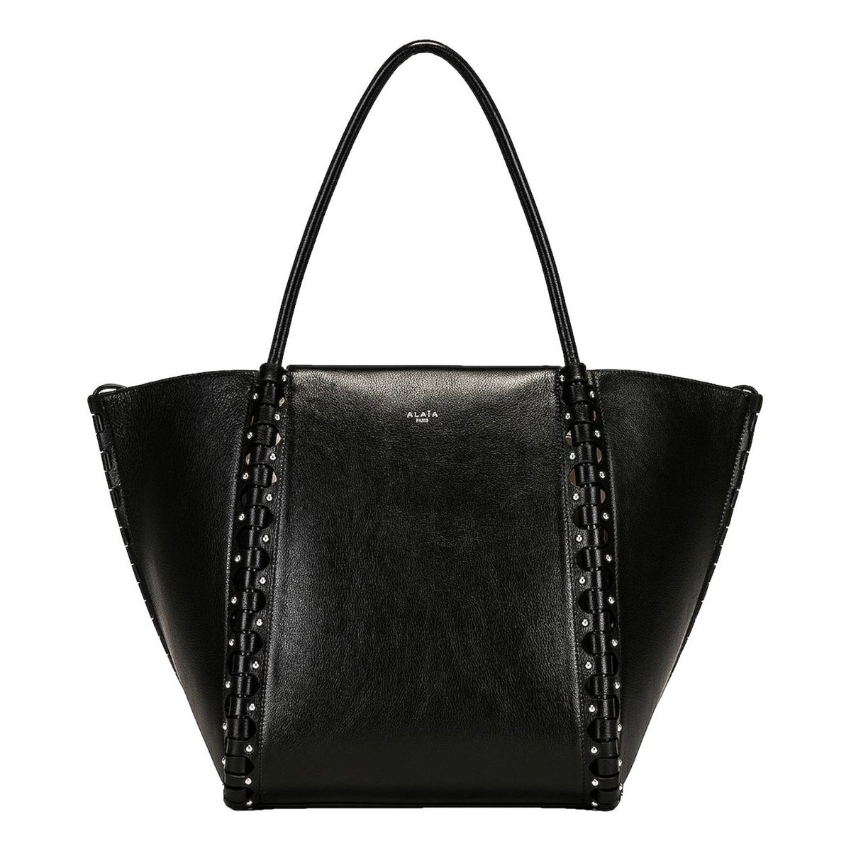 Leather tote
