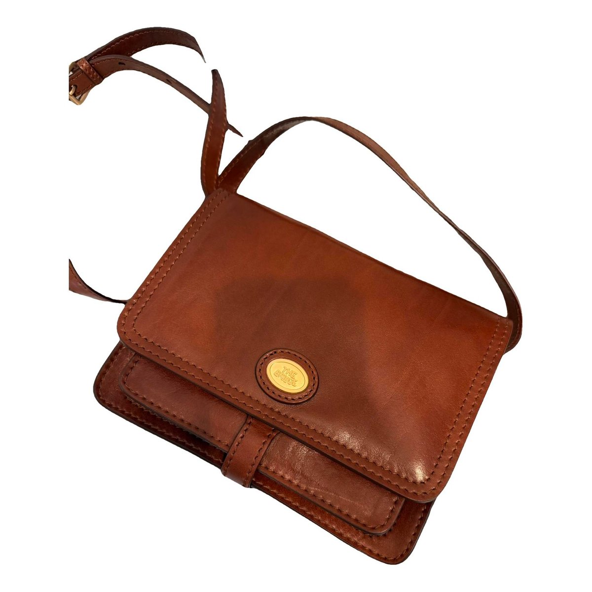Leather crossbody bag