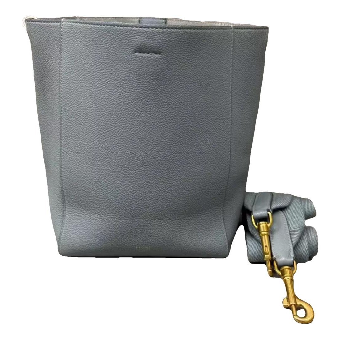 Seau Sangle leather tote