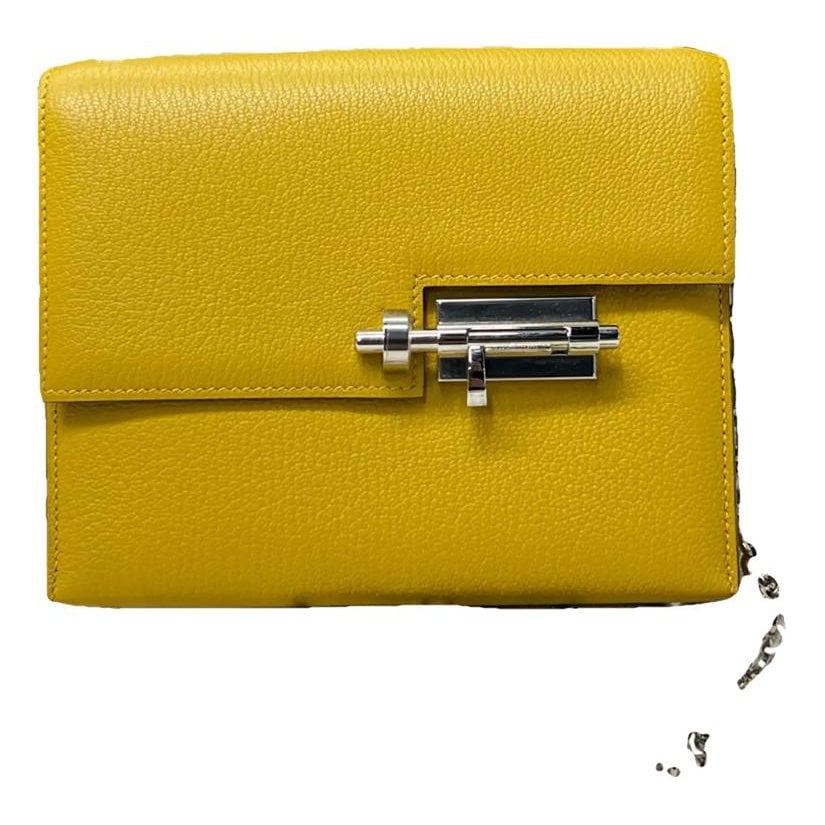 Verrou Mini leather handbag