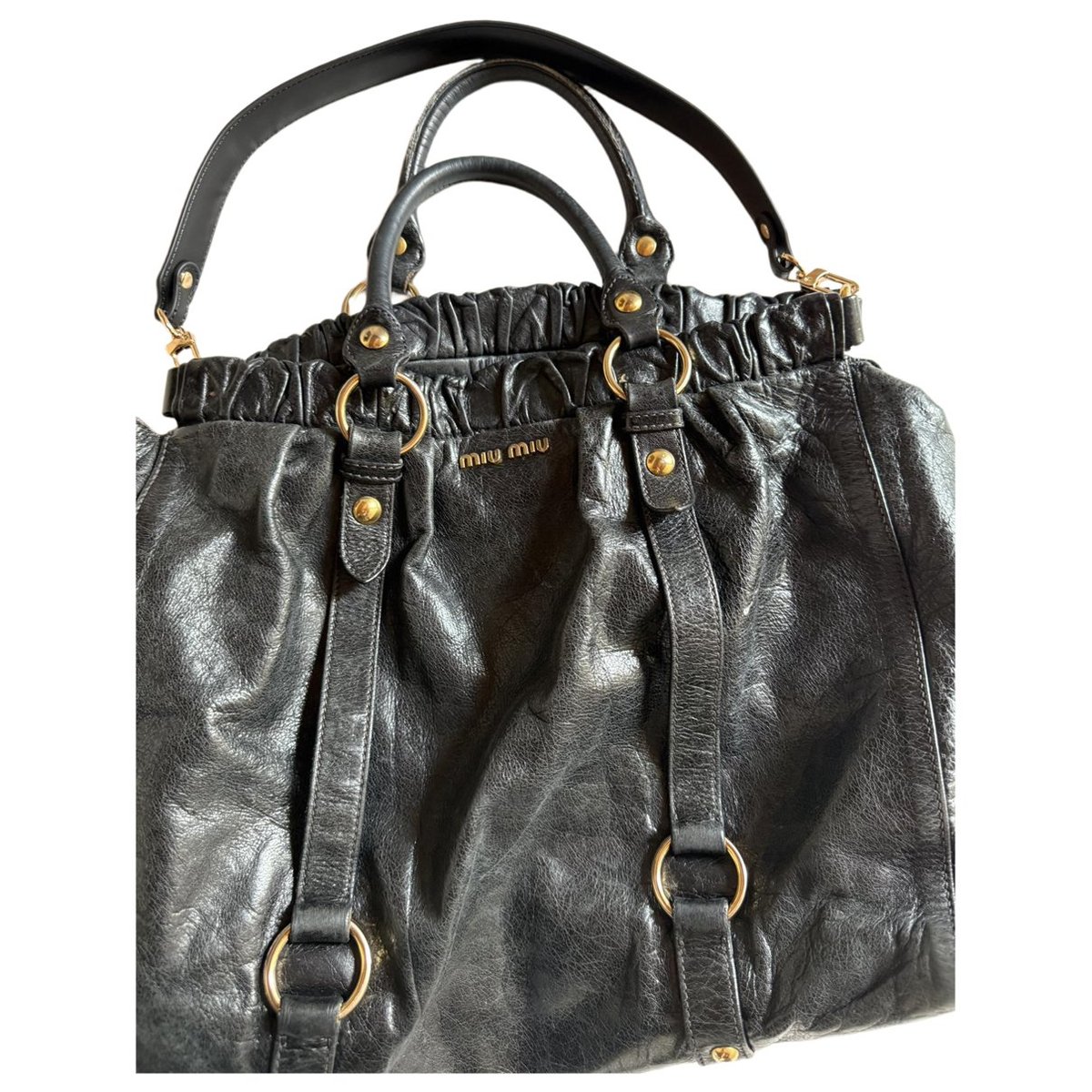 Vitello pony-style calfskin handbag