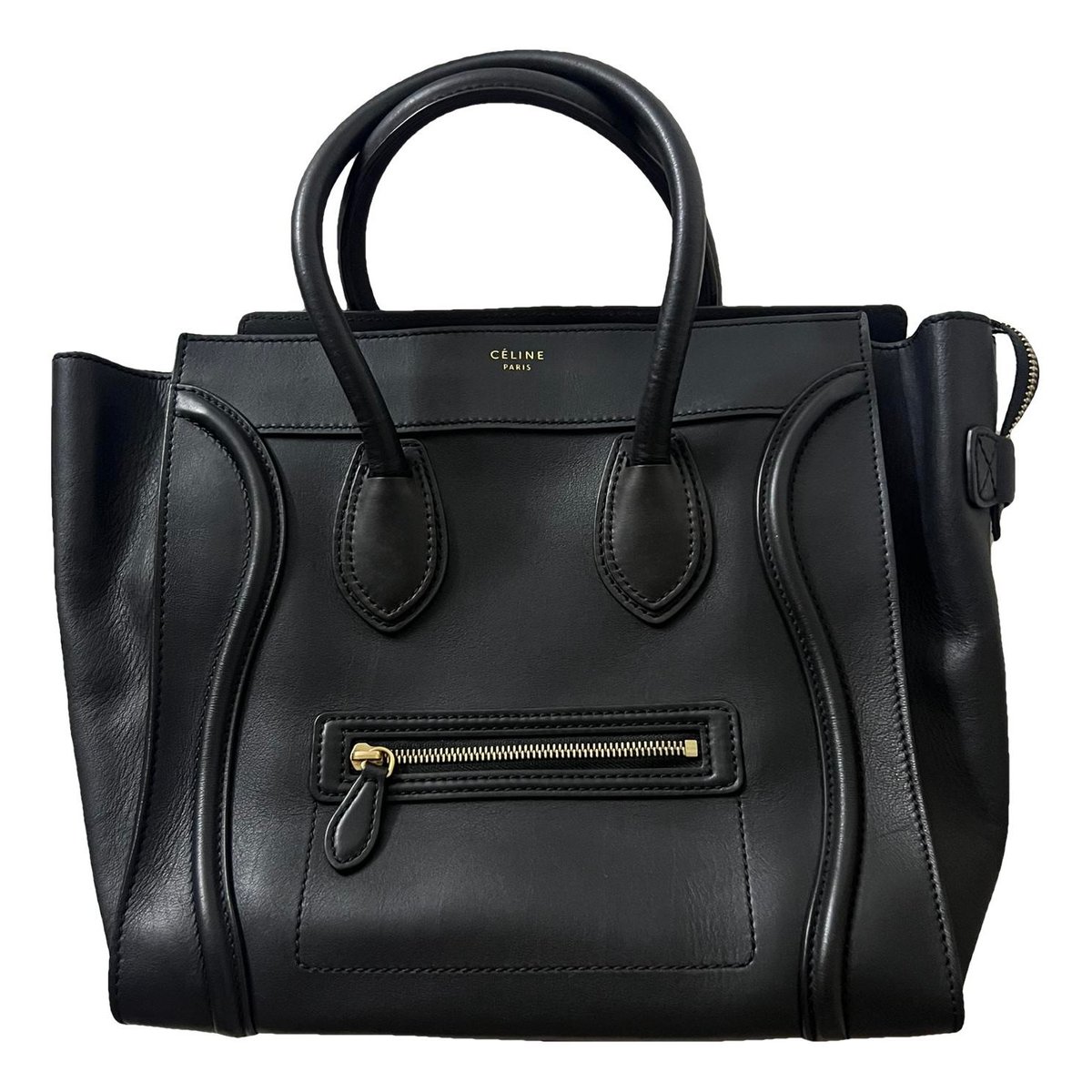 Luggage leather handbag