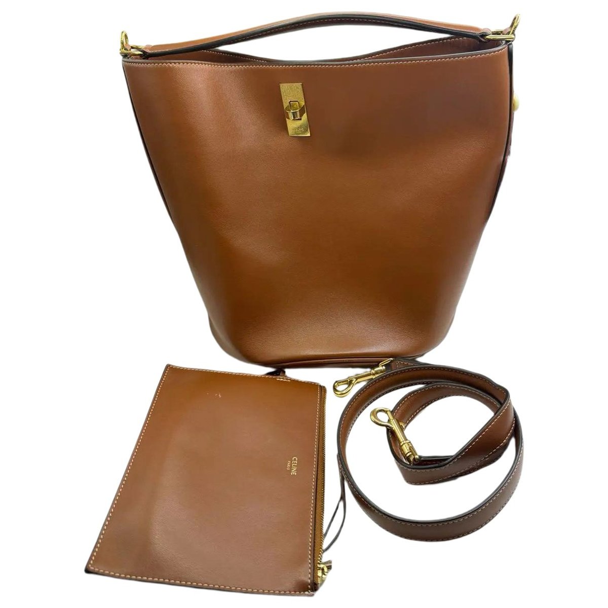 SEAU 16 leather handbag
