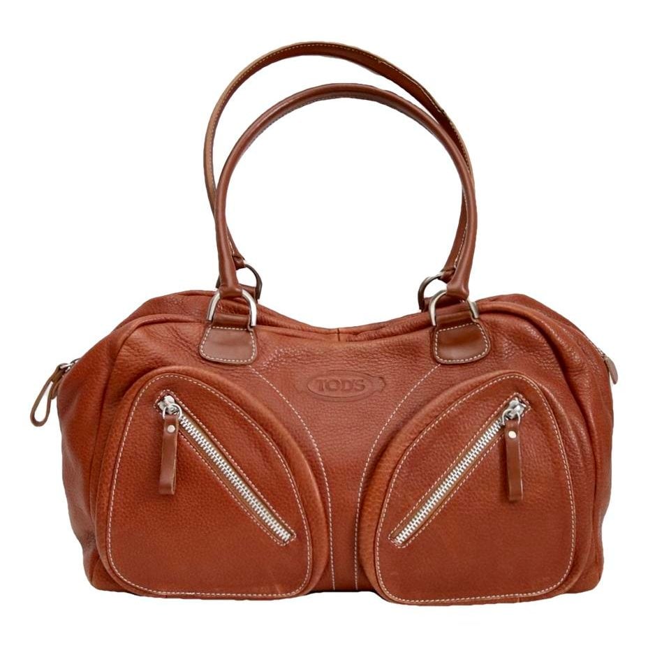 Leather handbag