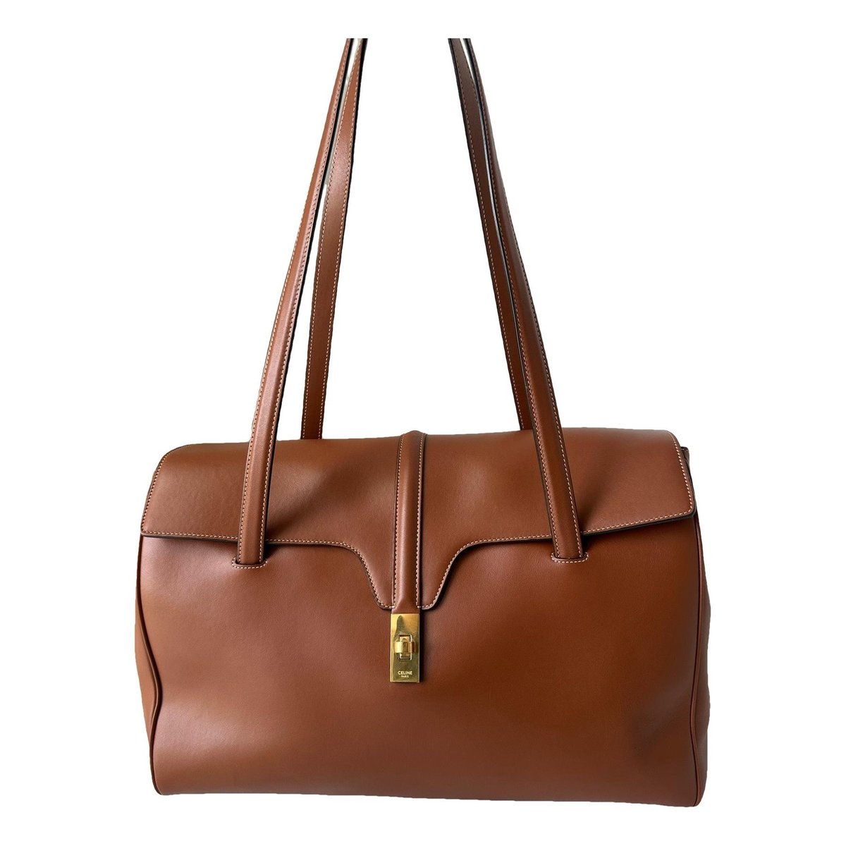 Sac 16 leather handbag