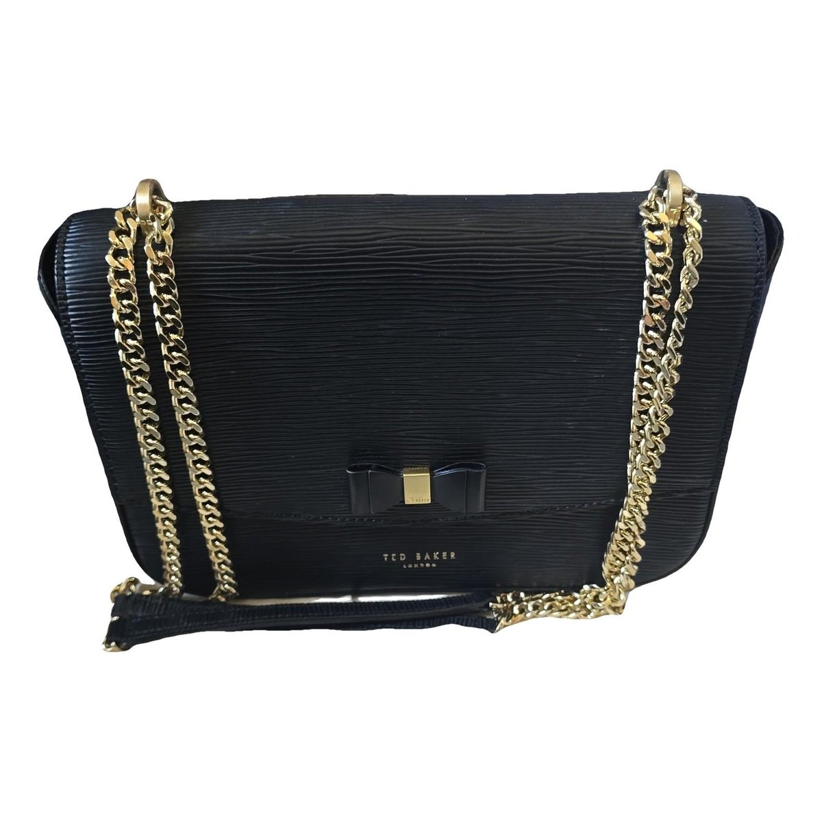 Patent leather handbag