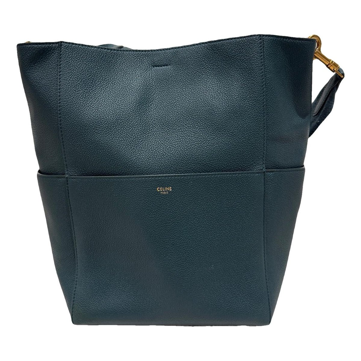 Seau Sangle leather tote