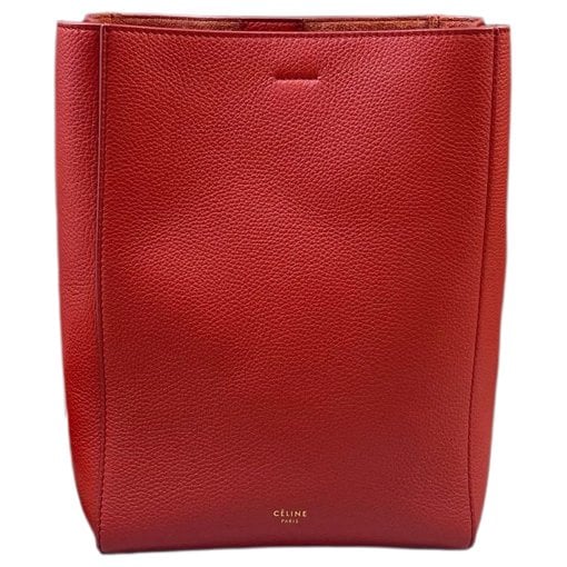 Seau Sangle leather handbag