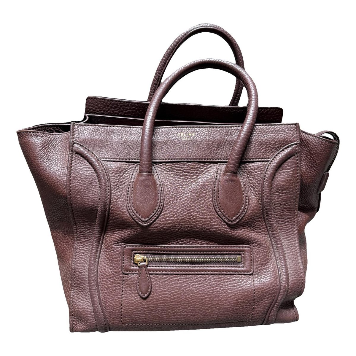 Luggage leather handbag