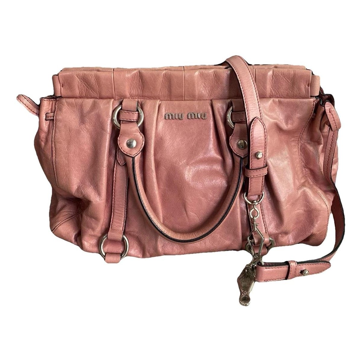 Vitello leather handbag