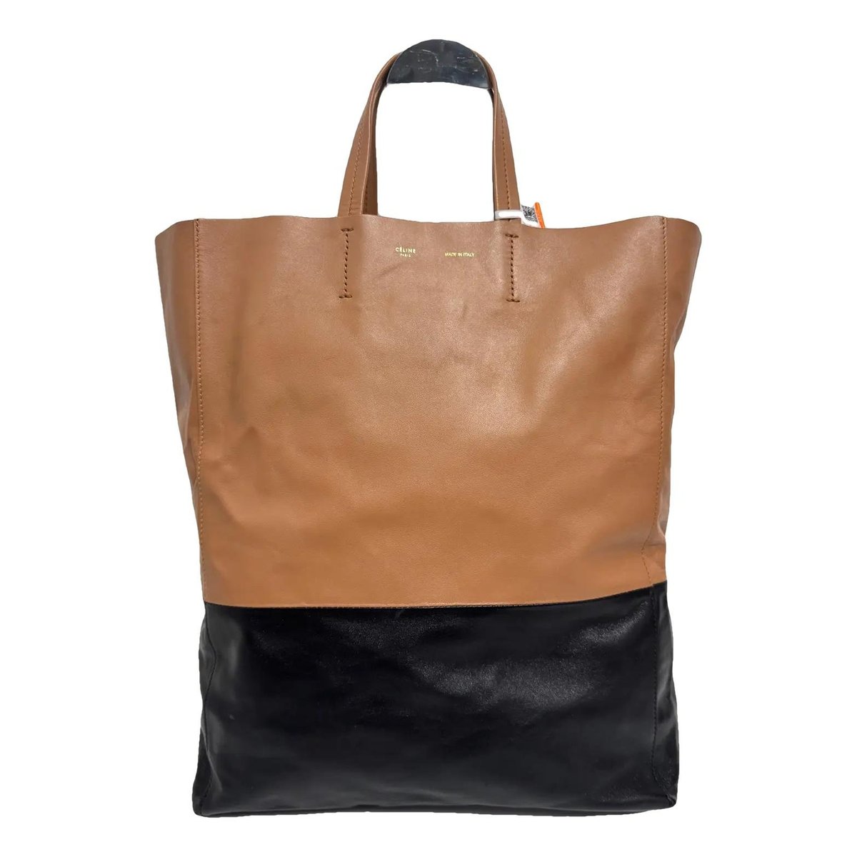 Cabas leather tote