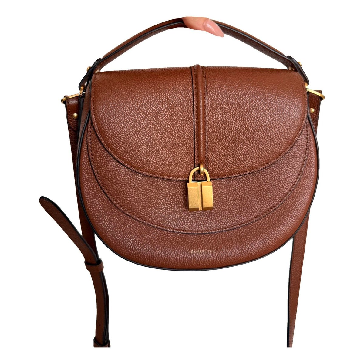 Leather crossbody bag