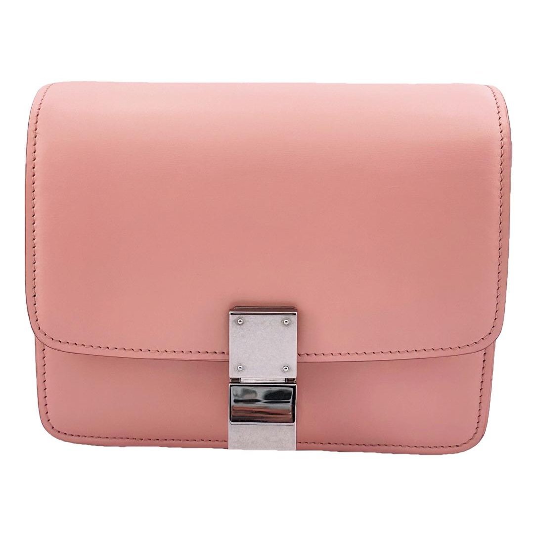 Classic leather crossbody bag