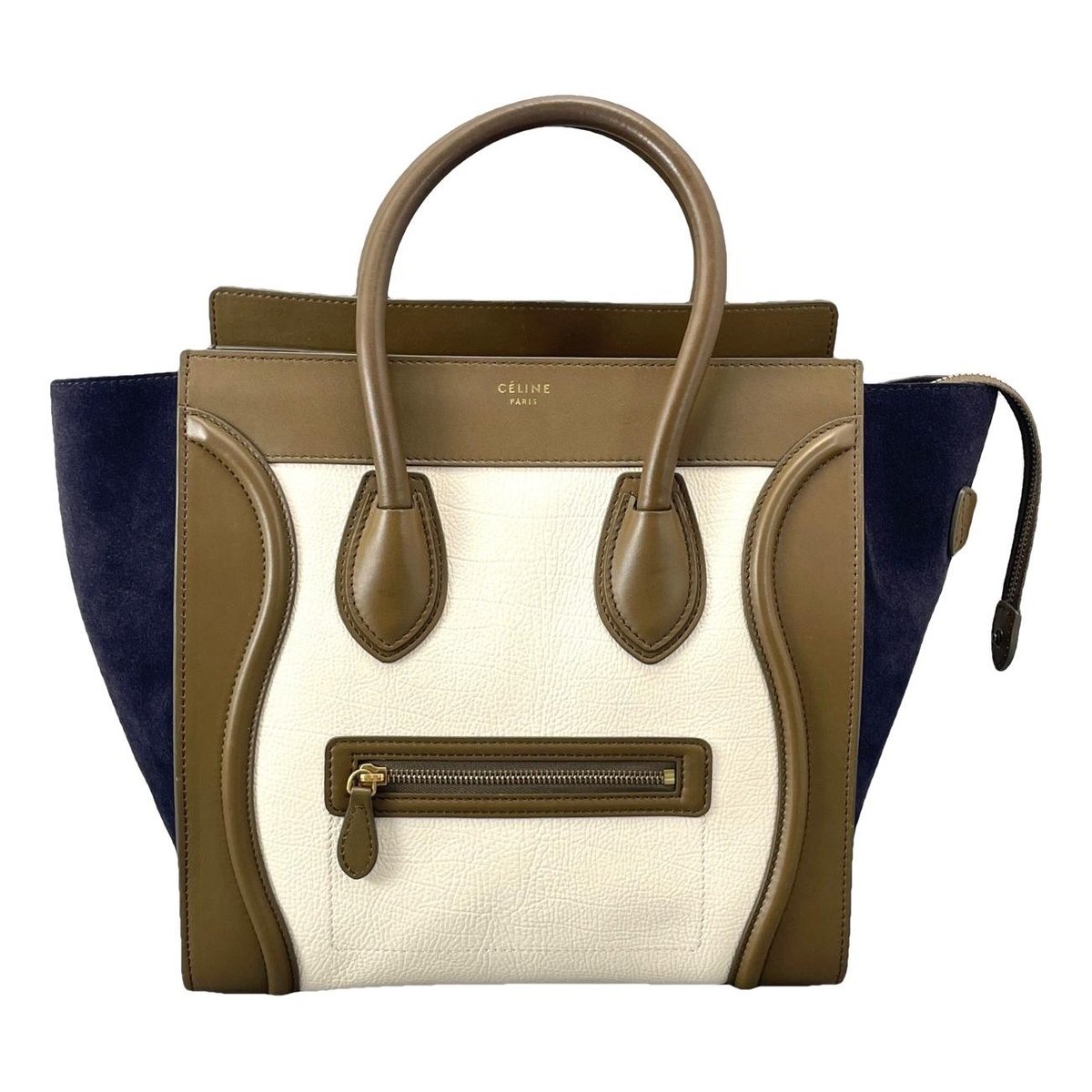 Luggage leather handbag