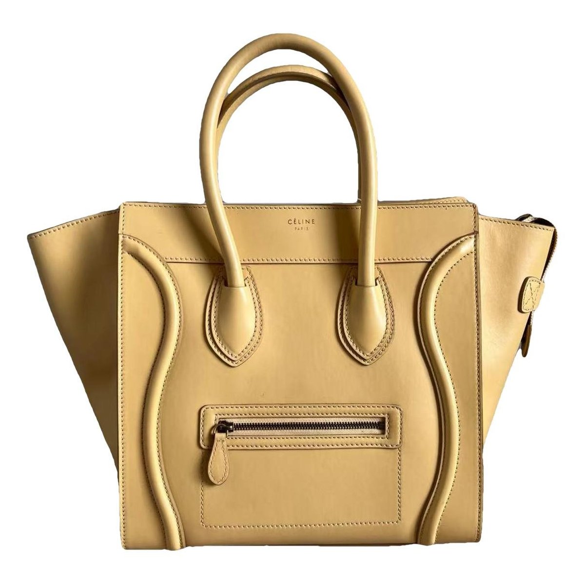 Luggage leather handbag