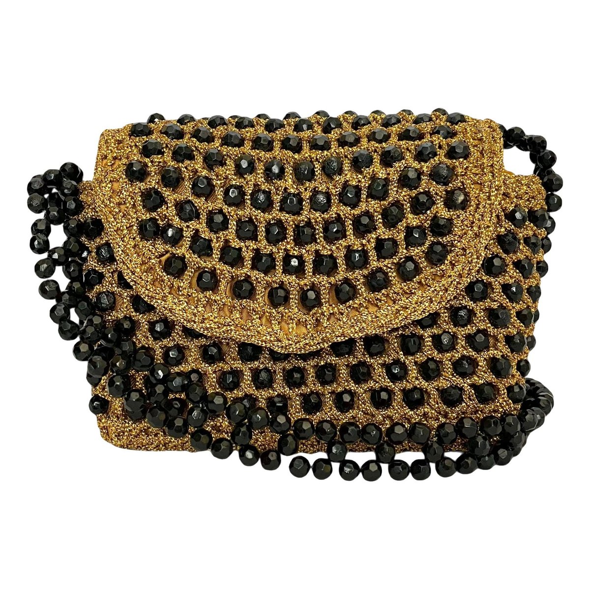 Crochet cloth handbag