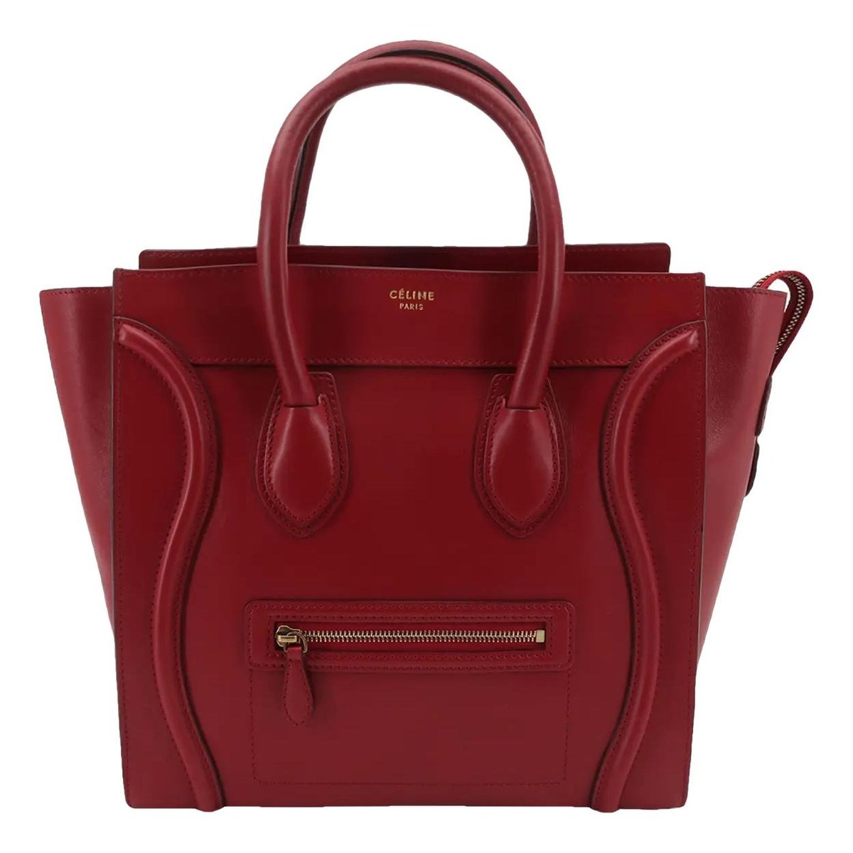 Luggage leather handbag