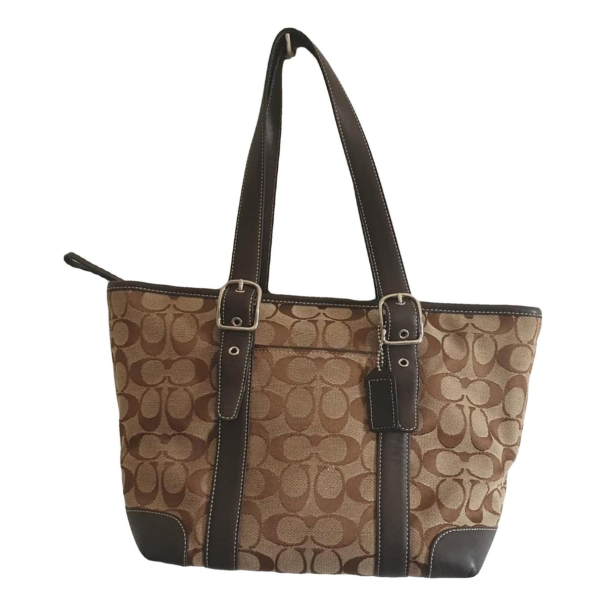 Signature Sufflette leather bag