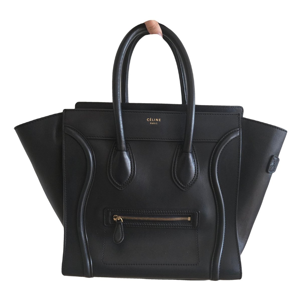 Luggage leather handbag
