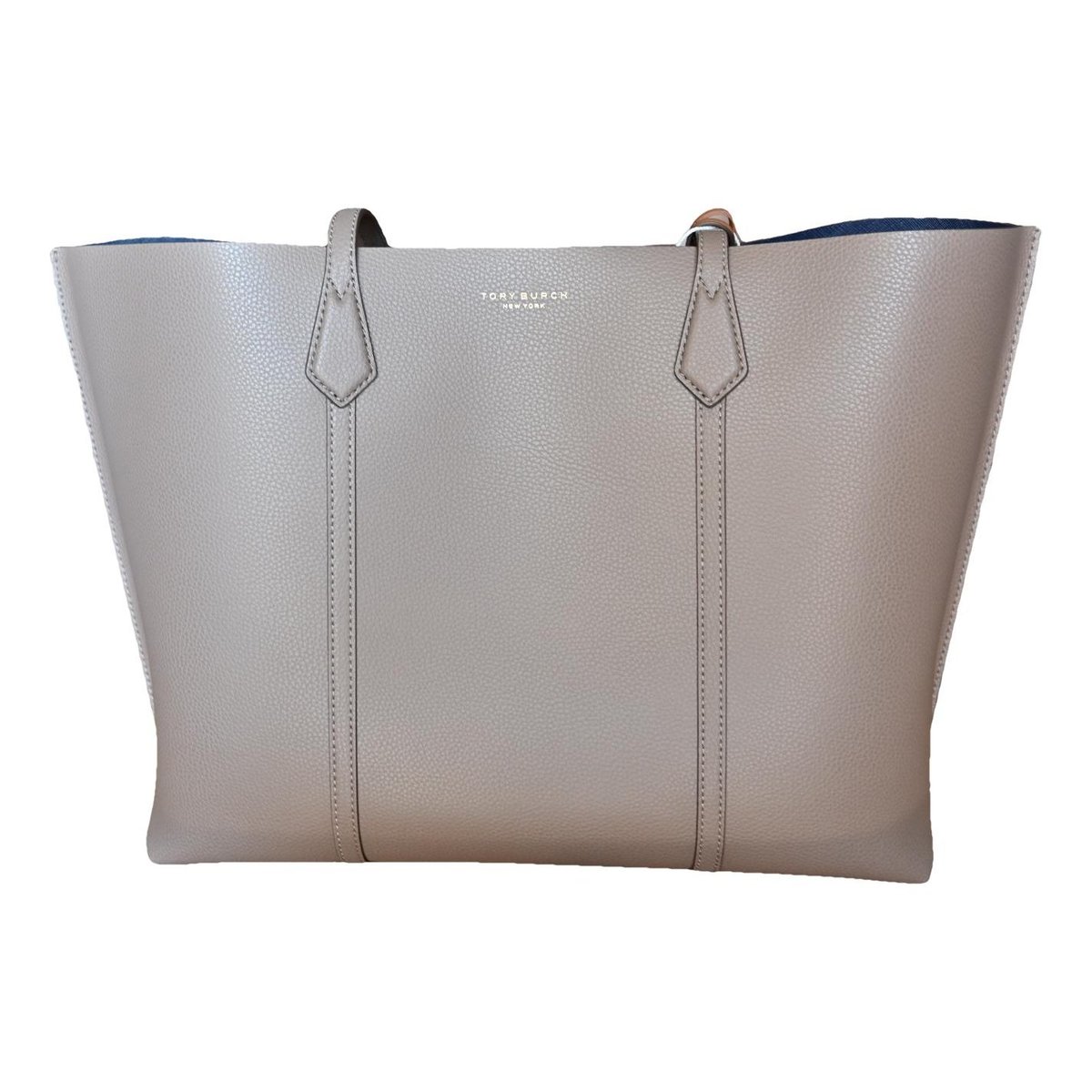 Leather tote