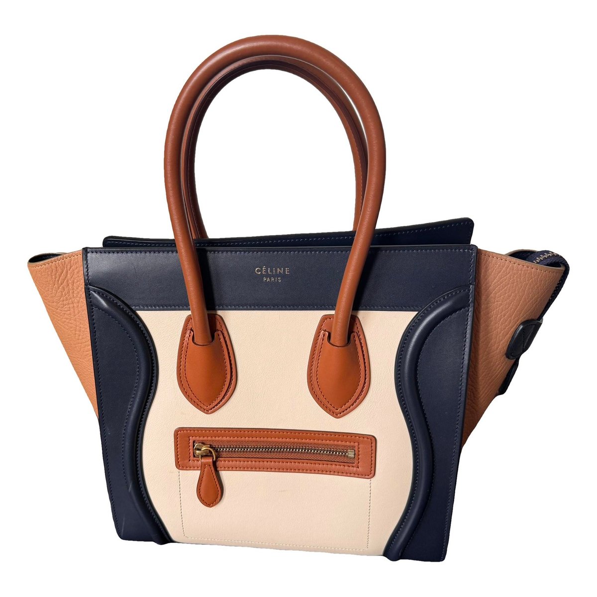 Luggage leather handbag