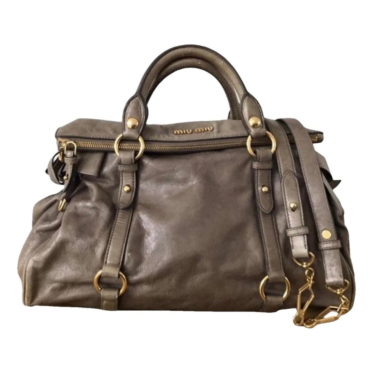 Vitello leather handbag