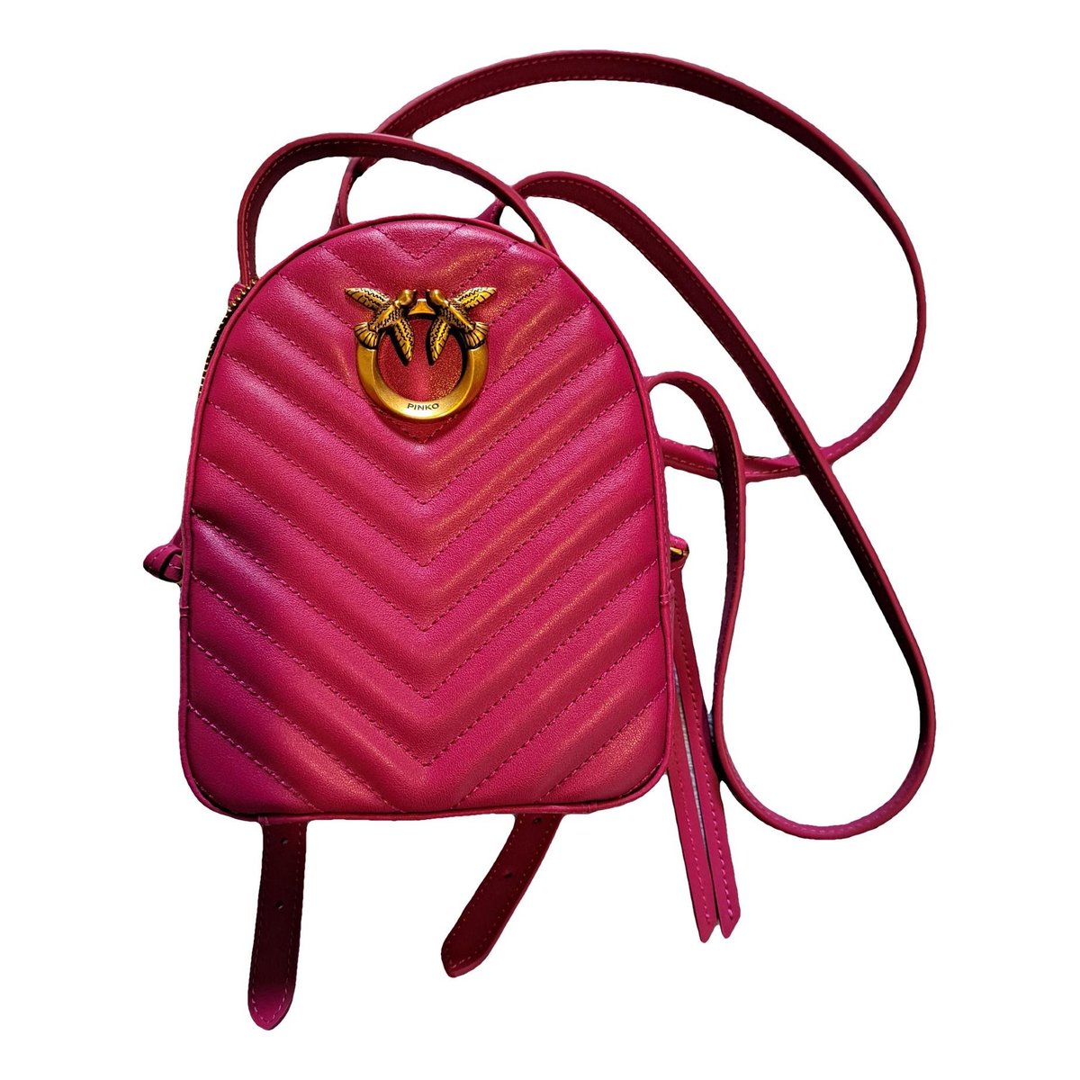 Pony-style calfskin backpack