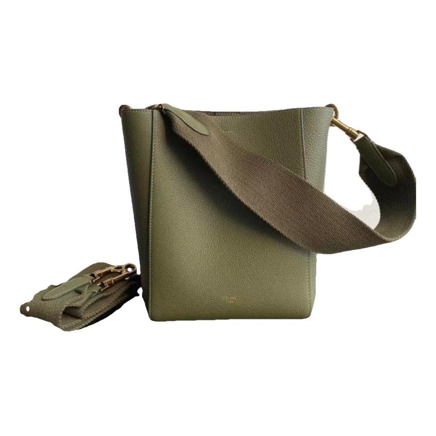 Seau Sangle leather tote