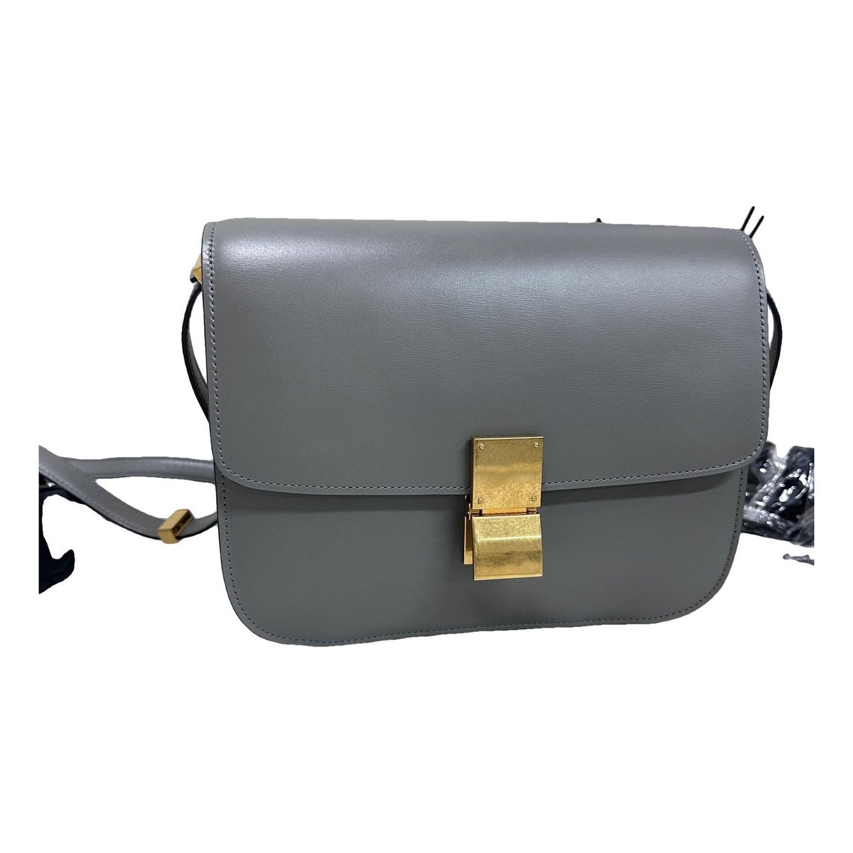 Classic leather handbag