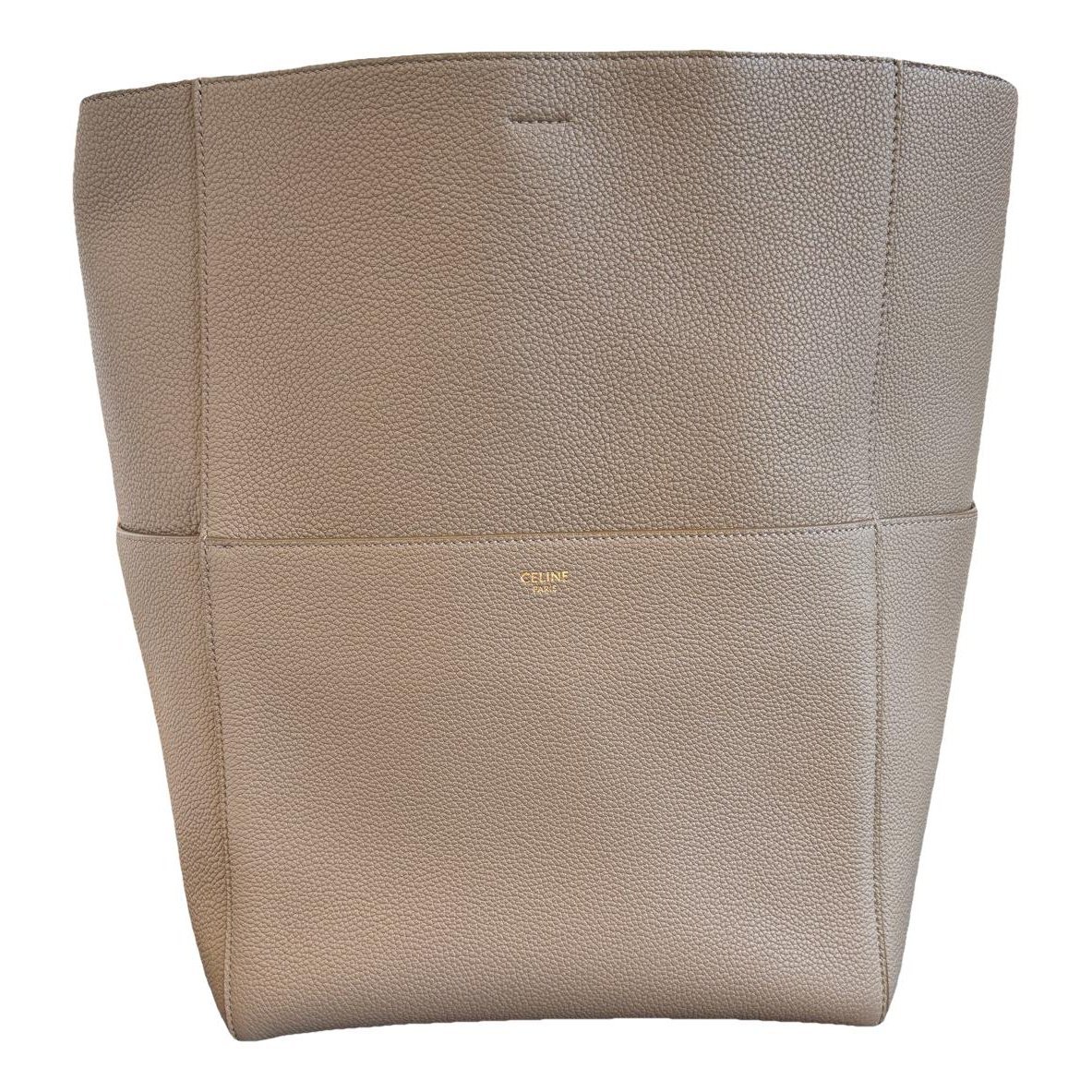 Seau Sangle leather tote