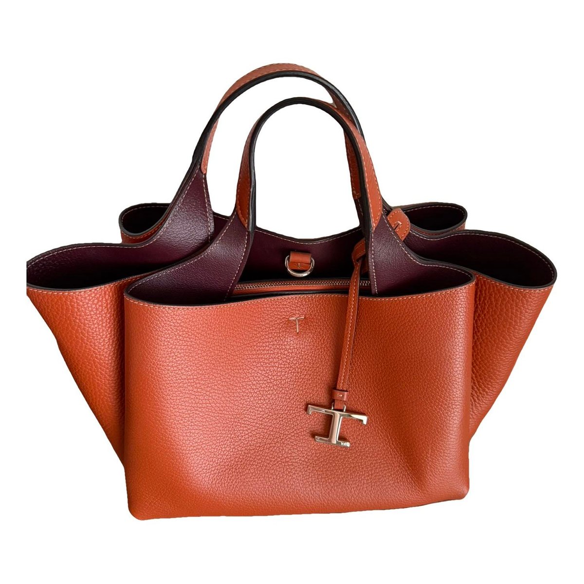 Leather crossbody bag