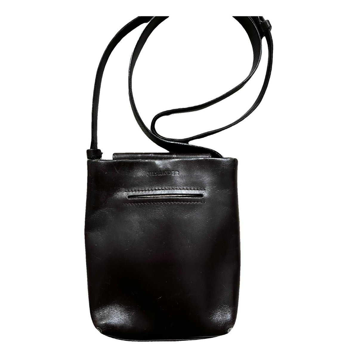 Leather crossbody bag