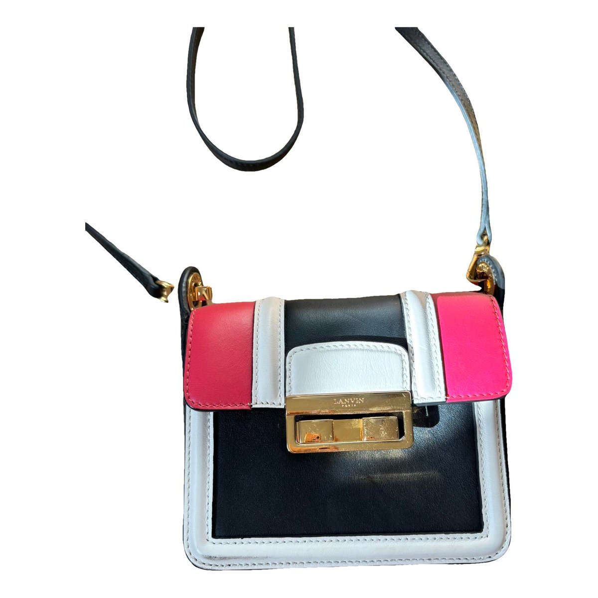 Leather crossbody bag