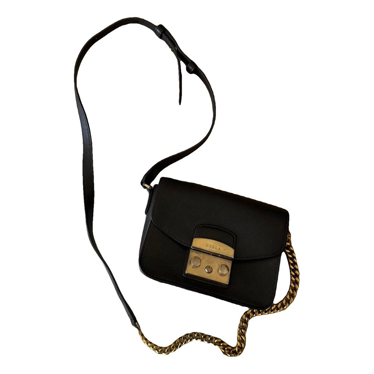 Metropolis leather crossbody bag