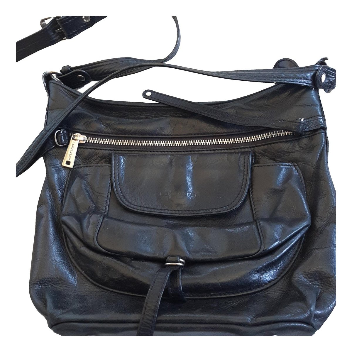 Leather crossbody bag