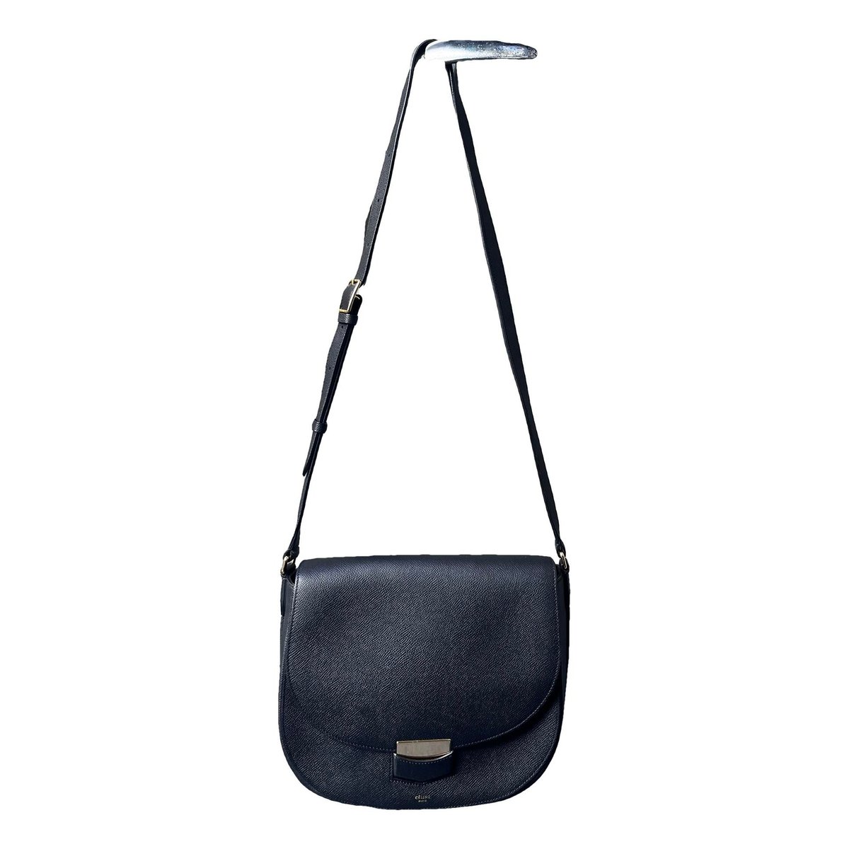 Trotteur leather crossbody bag