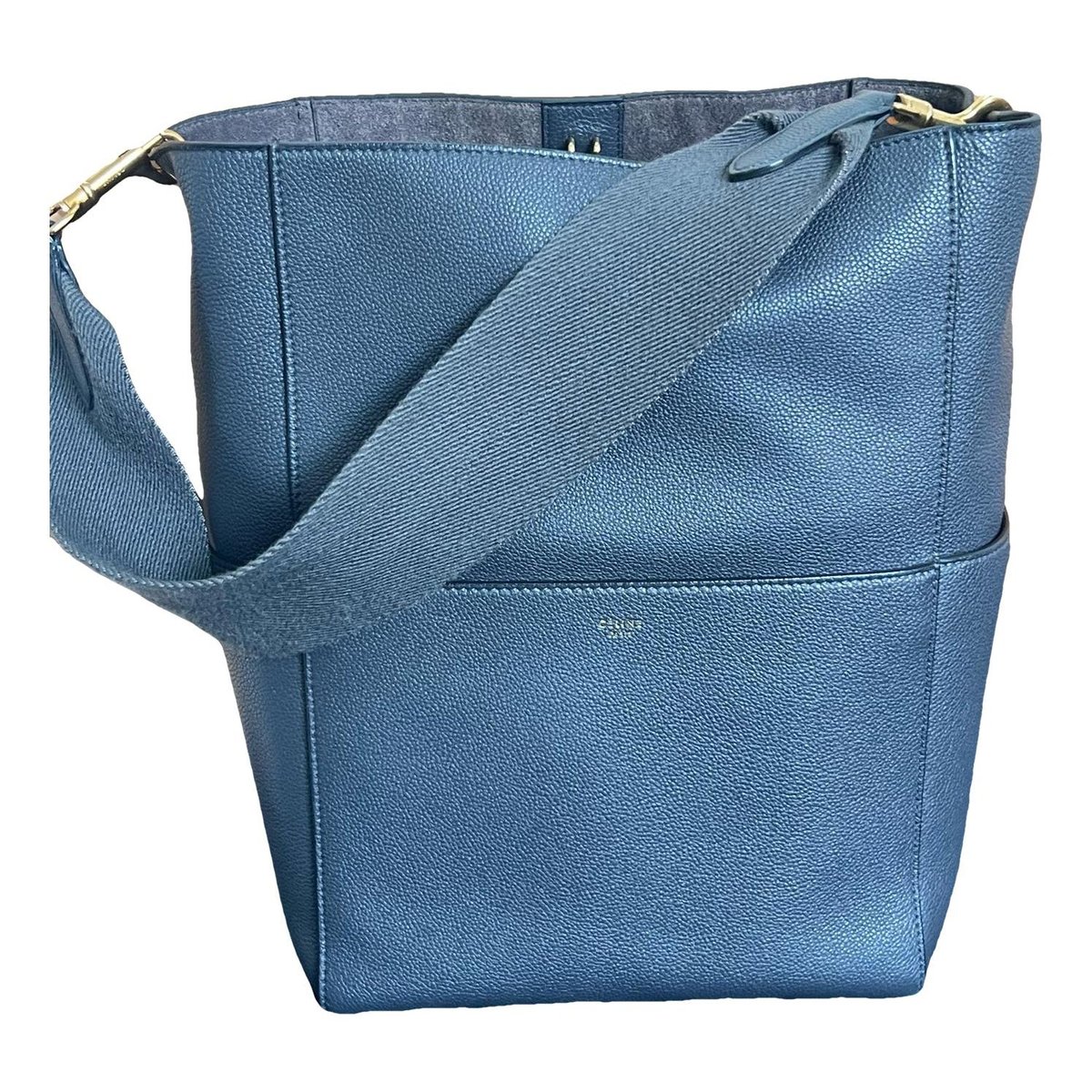 Seau Sangle leather tote