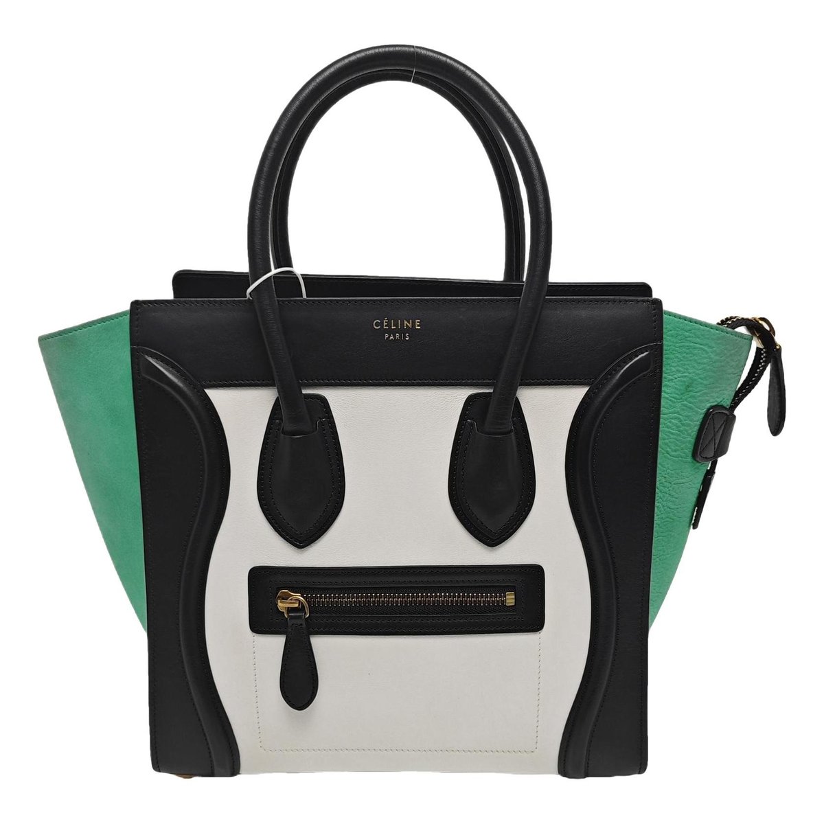 Luggage leather handbag