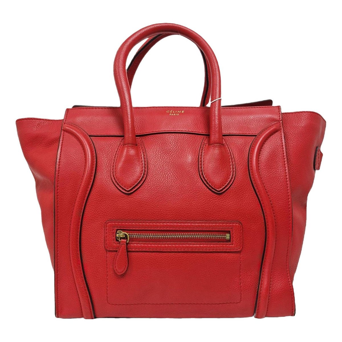 Luggage leather handbag