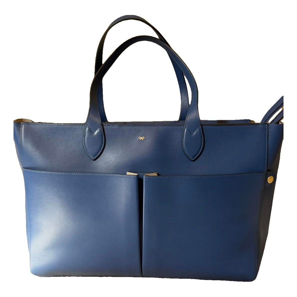 Leather tote