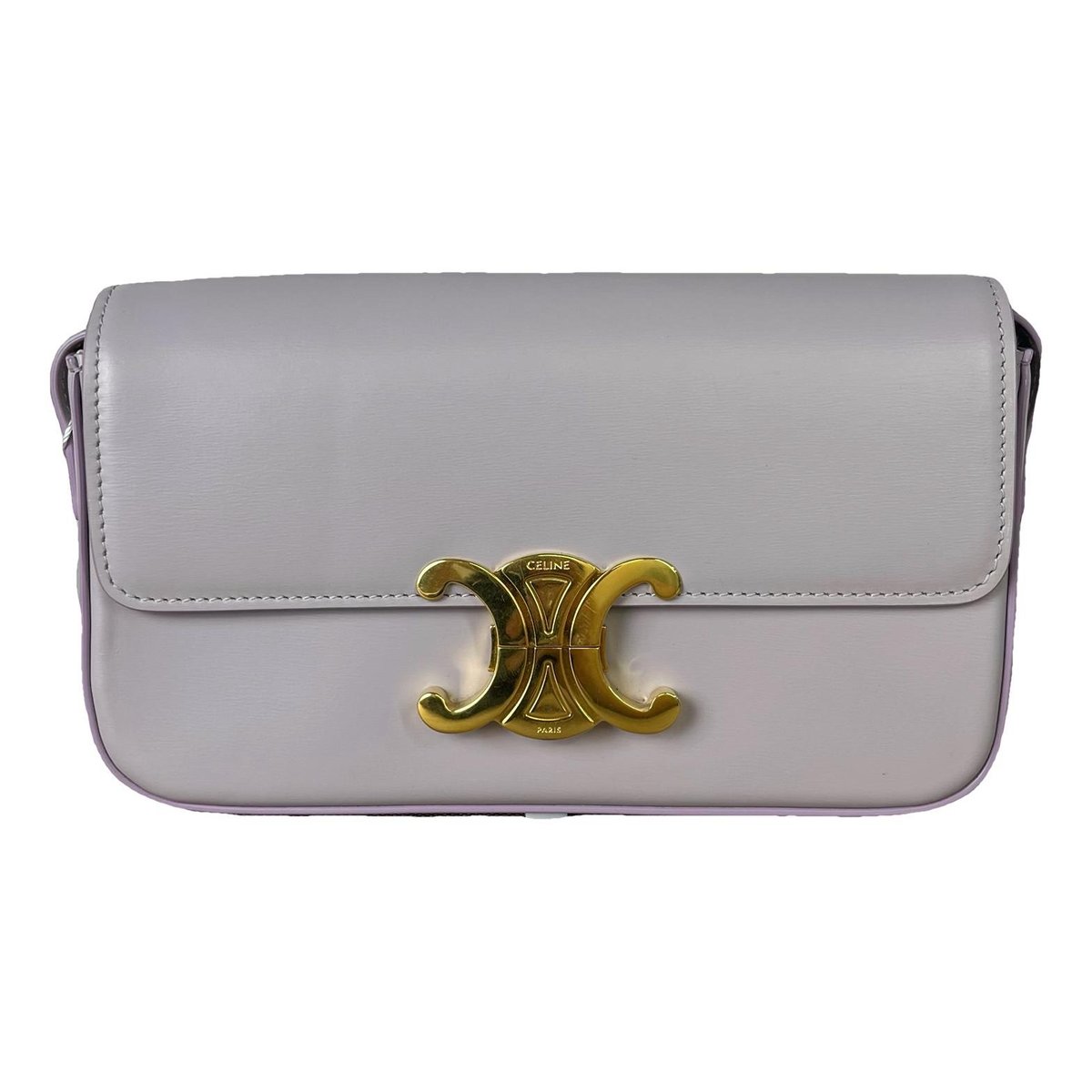 Triomphe Long leather handbag